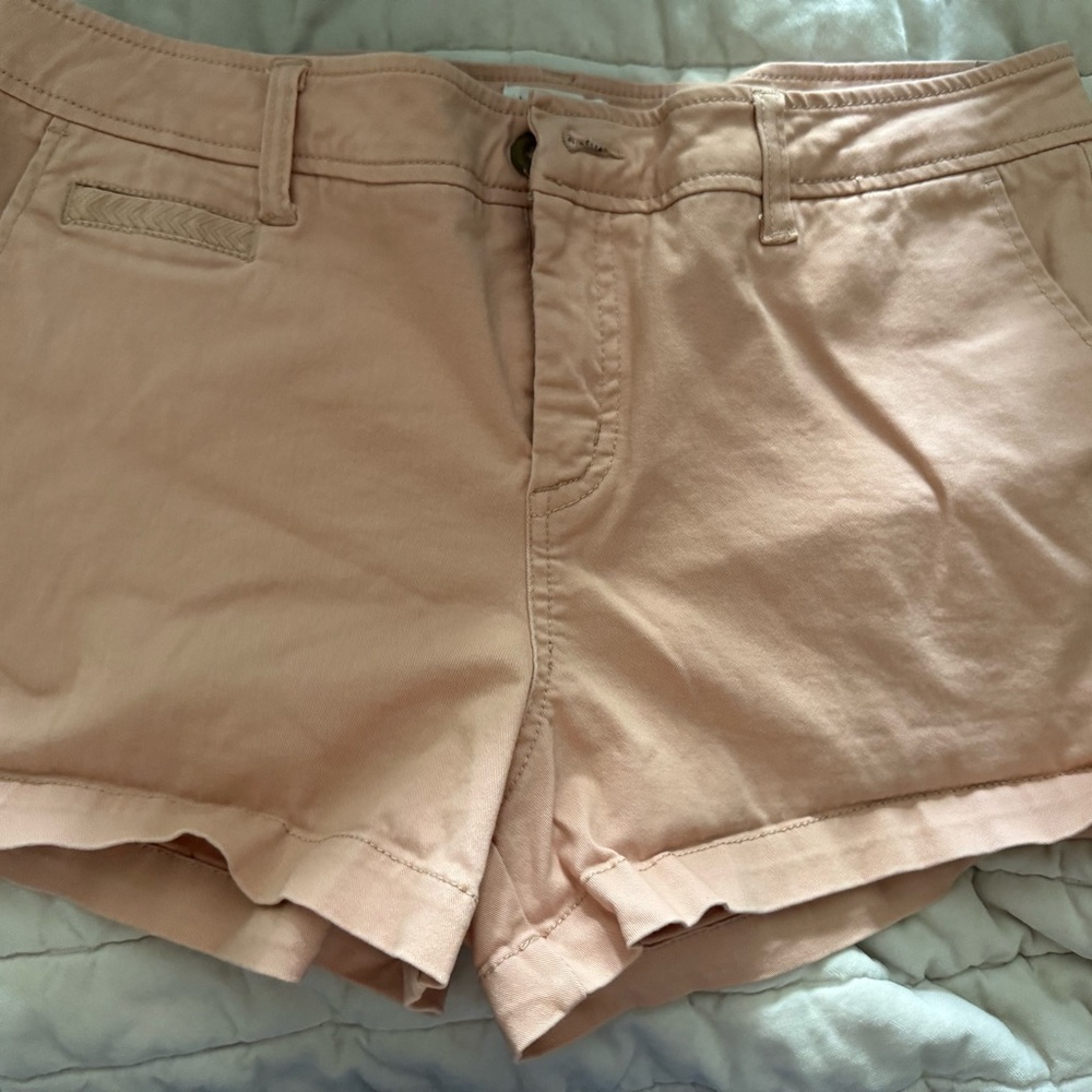 Women's Peach Shorts market and spruce size 12